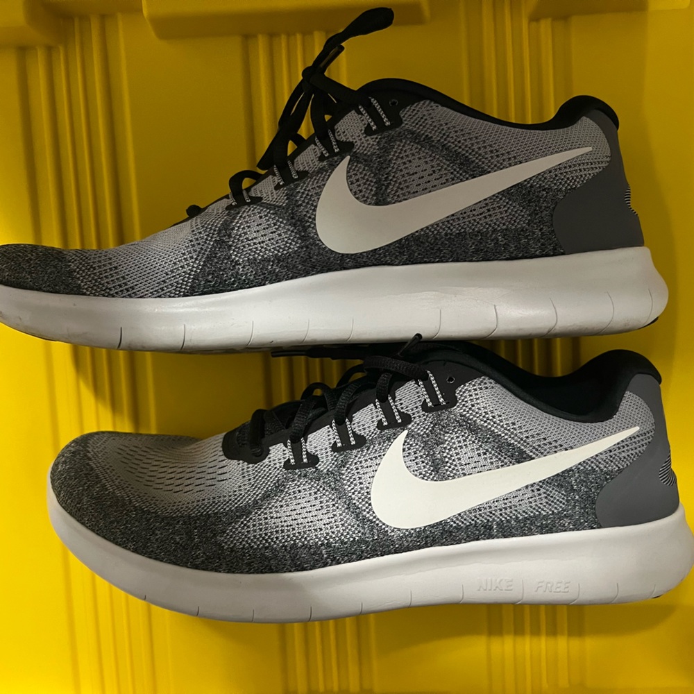 Nike Black and Gray Athletic Sneakers